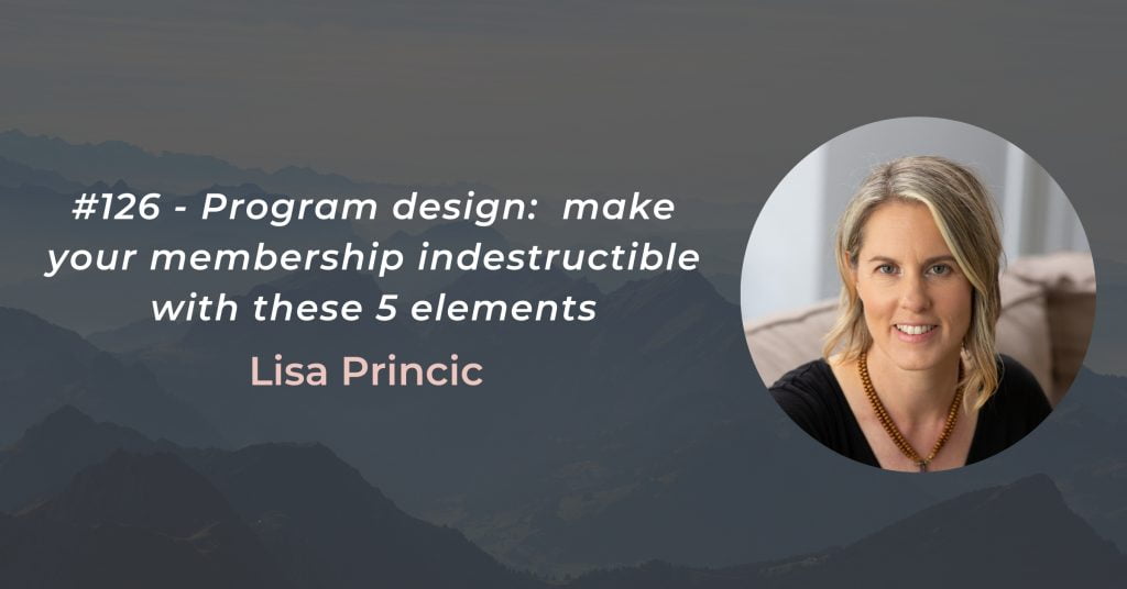 #126 page header Lisa Princic
